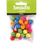 Creativ Company - Creativ Company Https://www.cchobby.nl/houten-kralen-d-12-mm-gatgrootte-2-5-3-mm-ca-40-div-diverse-kleuren-22-gr-1-doos