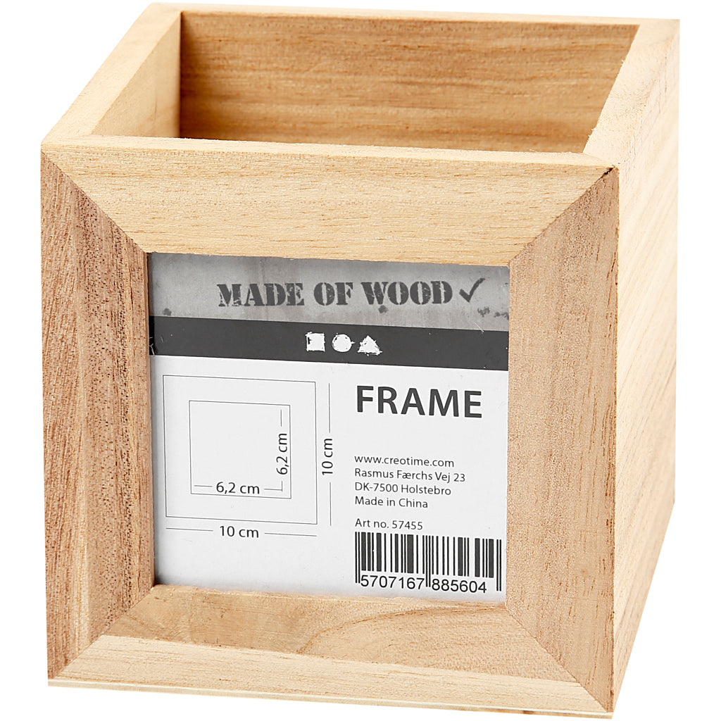 Creativ Company - Creativ Company Https://www.cchobby.nl/pennenbakje-afm-10x10x10-cm-gatgrootte-6-2x6-2-cm-1-stuk