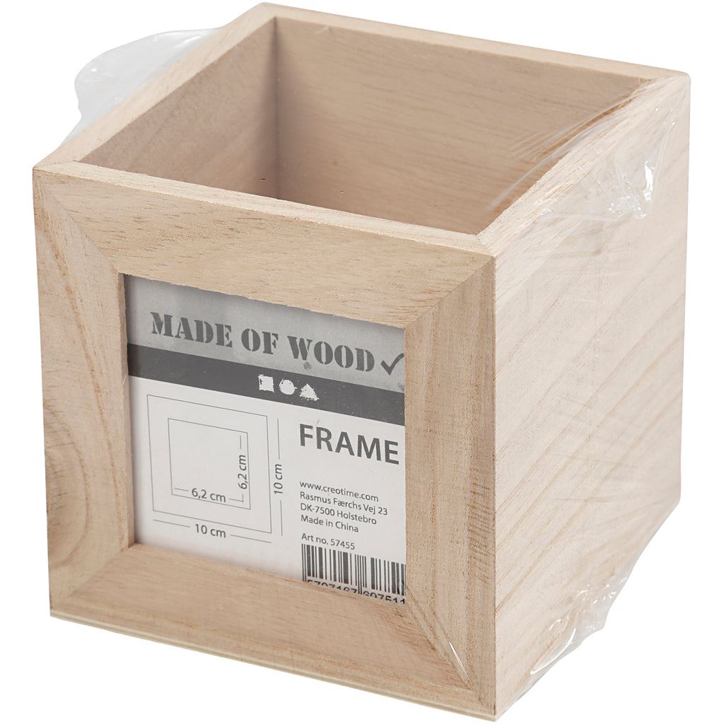 Creativ Company - Creativ Company Https://www.cchobby.nl/pennenbakje-afm-10x10x10-cm-gatgrootte-6-2x6-2-cm-1-stuk