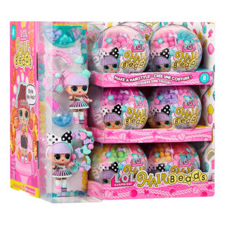 L.o.l. surprise hair beads speelfiguur in bal
