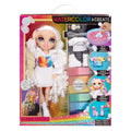 Rainbow h. watercolor create theme dolls purple eyes