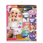 Rainbow High - Rainbow High watercolor & create-modepop - bruine ogen
