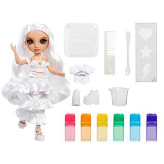 Rainbow High - Rainbow High watercolor & create-modepop - bruine ogen