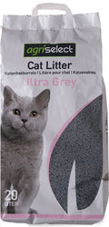 Agriselect - Agriselect Kattenbakvulling - klontvormend fijne korrel geurabsorberend - 20 ltr bentoniet