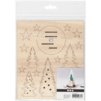 Creativ Company - Creativ Company Https://www.cchobby.nl/diy-houten-figuren-kerstbomen-l-20-cm-b-17-cm-dikte-3-mm-1-doos