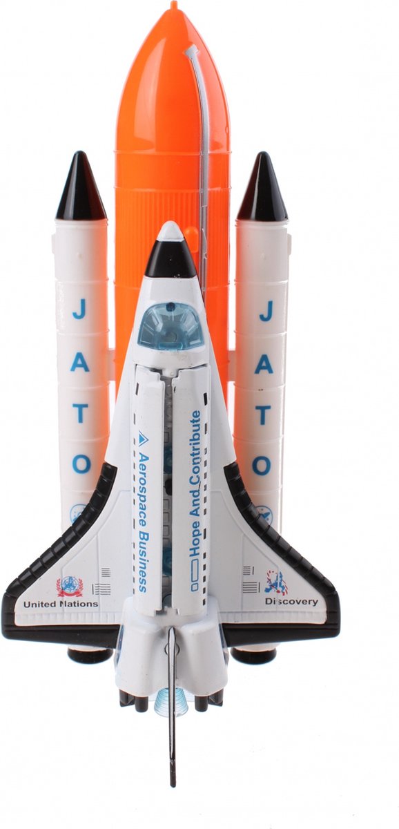 Johntoy - Johntoy Space shuttle set groot met licht en geluid
