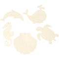 Creativ Company - Creativ Company Https://www.cchobby.nl/zeedieren-om-op-te-hangen-zeepaard-schildpad-dolfijn-schelp-en-walvis-h-5-10-cm-b-5-10-cm-gatgrootte-3-mm-dikte-2-mm-5-stuk-1-doos
