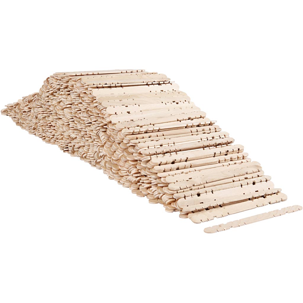 Creativ Company - Creativ Company Https://www.cchobby.nl/constructiestokjes-l-11-4-cm-b-10-mm-1000-stuk-1-doos