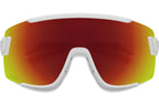 Smith Wildcat bril white chromapop red mirror