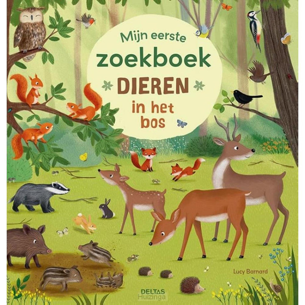 Deltas - Deltas Mijn eerste zoekboek - dieren in het bos
