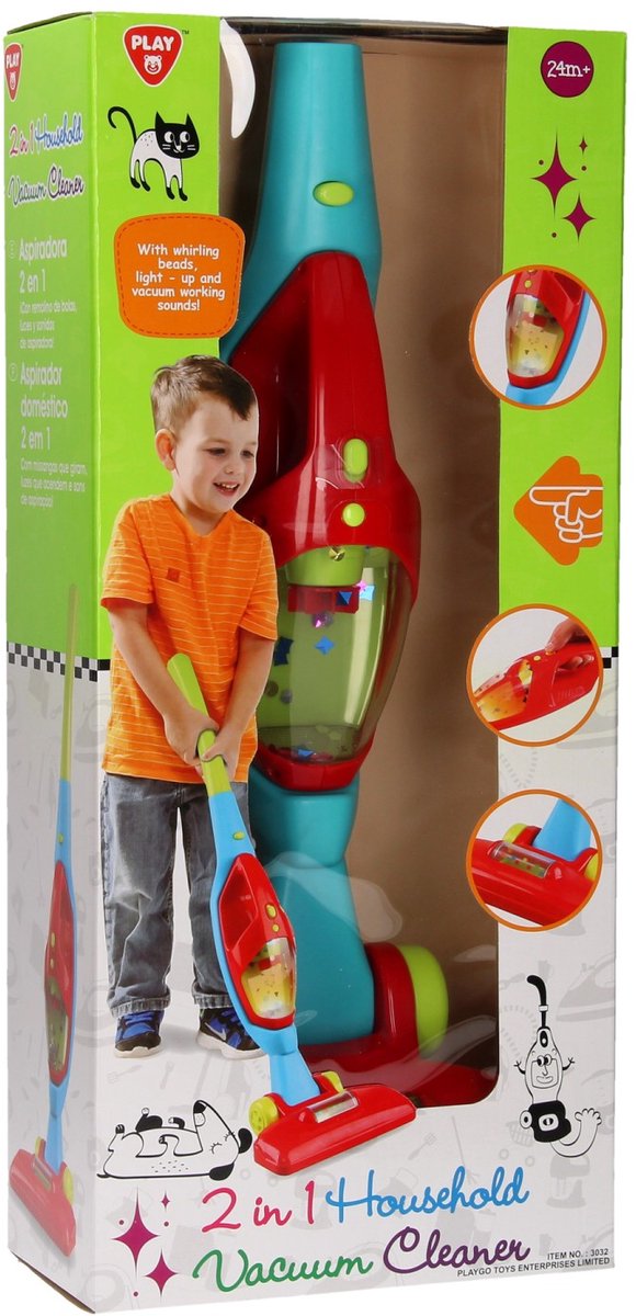 Playgo - go stofzuiger 2 in 1