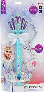 Toi-toys ice princess toverstaf prinses met licht en geluid
