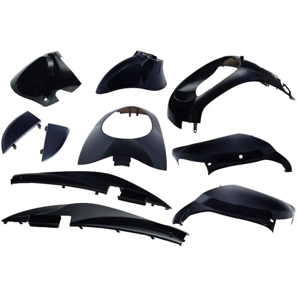 Edge - Plaatset 10-delig voor sym mio - zwart metallic