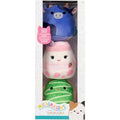 Squishmallows pluche knuffel set micromallows 3-delig verzamelfiguur.
