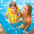 Intex zwemvest geel 50x47cm