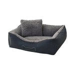 Sun garden luxe hondenmand lucky + kussen 59x67x20cm grijs
