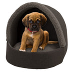 Sun garden filou luxe honden- en kattenbed 42x45x41cm grijs