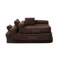 Sun garden pallina orthopedisch hondenkussen 80x60x25 cm bruin