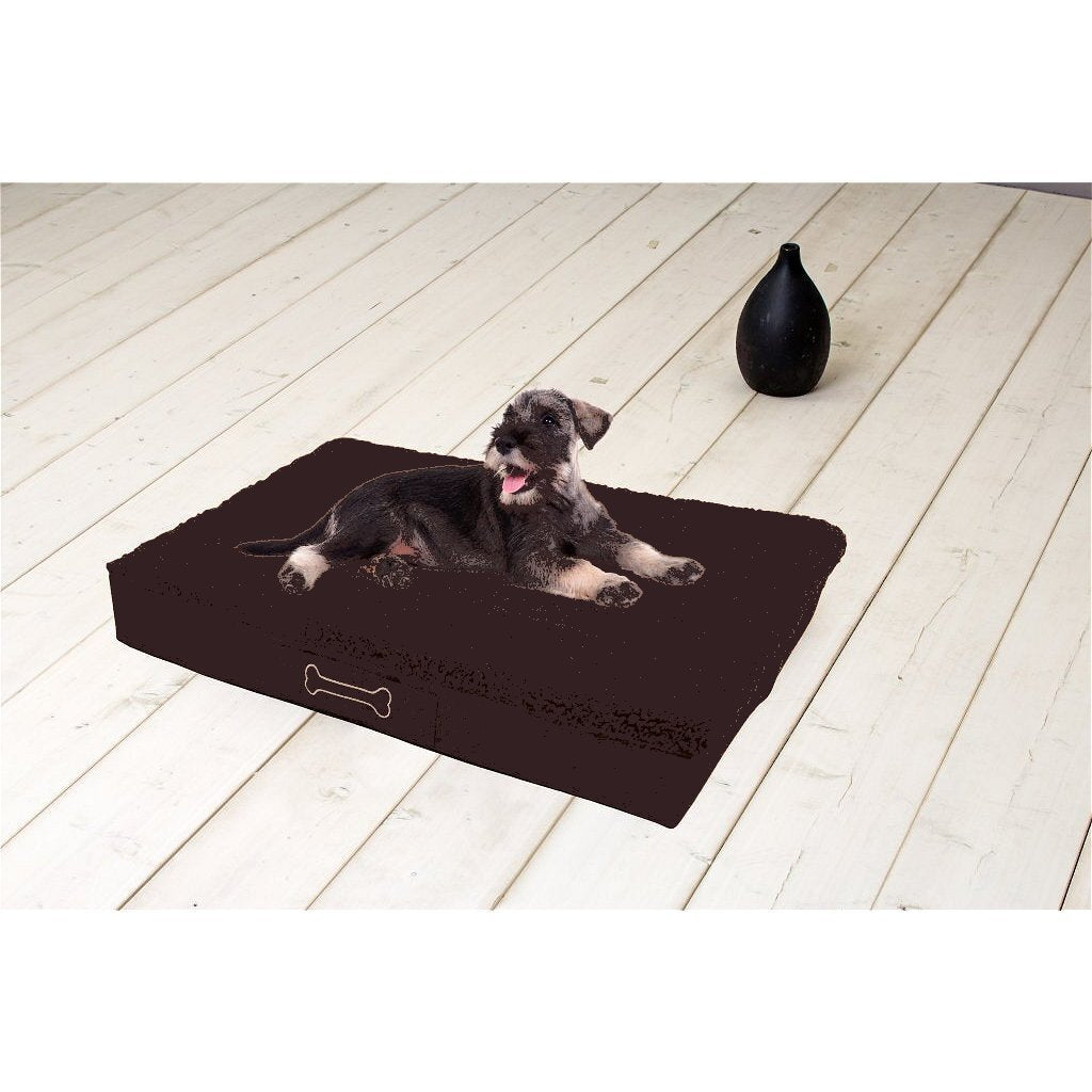 Sun garden buddy orthopedisch hondenkussen 72x50x8cm donkerbruin