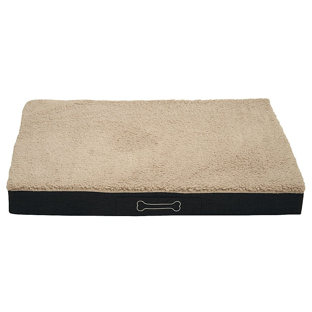 Sun garden buddy orthopedisch hondenkussen 79x60x8cm beige donkerbruin