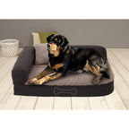 Sun garden pallina orthopedisch hondenkussen 80x60x25 cm bruin beige