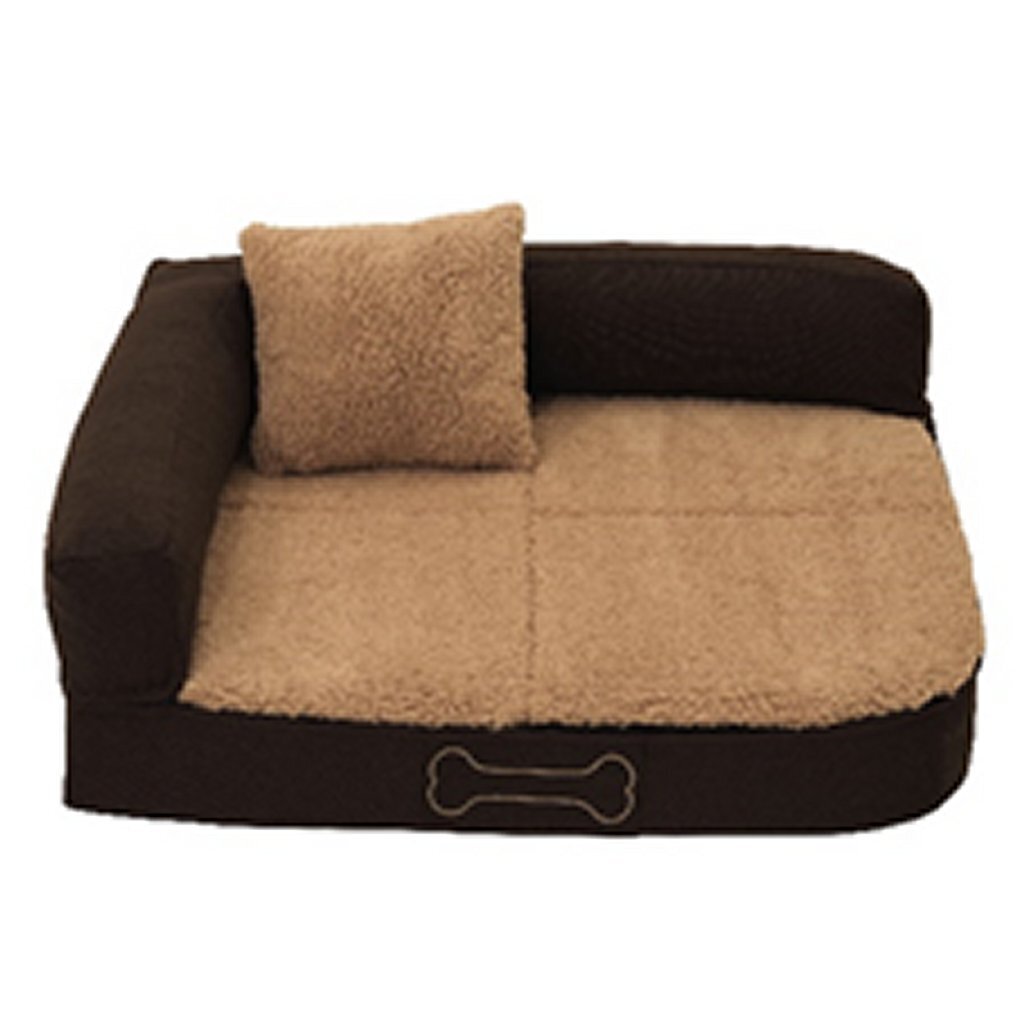 Sun garden pallina orthopedisch hondenkussen 100x80x27 cm bruin beige