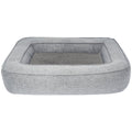 Sun garden popey orthopedisch hondenkussen 100x70x17cm grijs gemeleerd