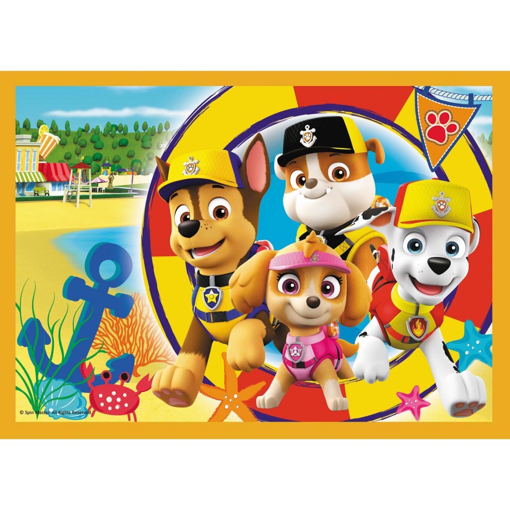 Paw patrol trefl 4in1 puzzel 35-70 stukjes