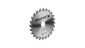 Graphite graphite cirkelzaagblad 165mm asgat 30mm tanden 24 dikte 2,8 vulringen 16 20 25 tct
