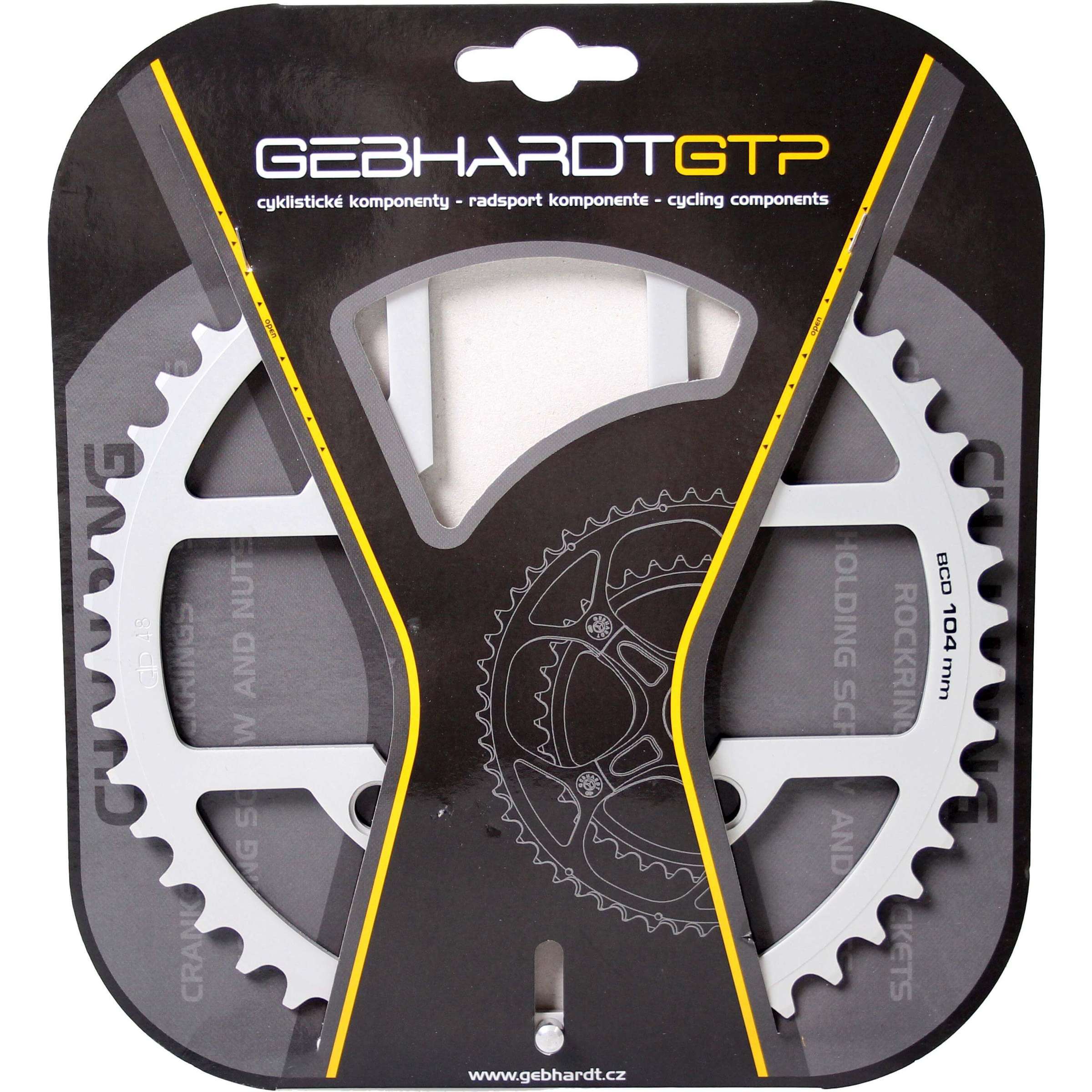 Gebhardt Plateau Uni ATB Triple 48T Argent