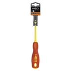 Neo tools platte schroevendraaier 2,5x75mm 1000v crmo staal