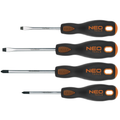 Neo tools schroevendraaierset 4dlg magnetisch crmo staal