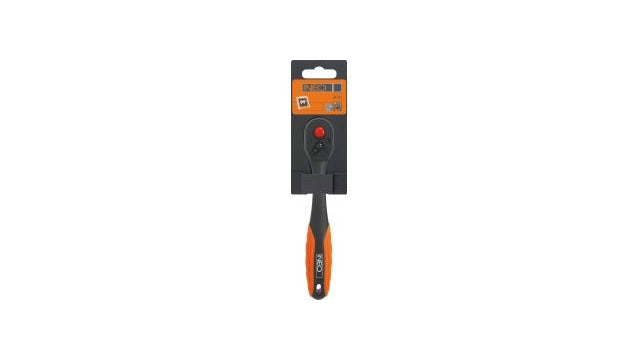Neo tools ratel 3 8 aansluiting 72 traps kunstof din 3122