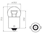 Bosma lamp 6v-15w ba15s