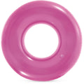 Intex transparant gekleurde zwemband-roze