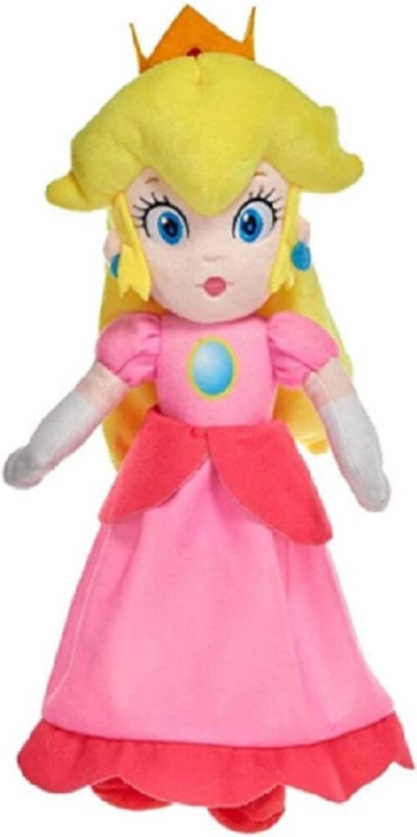 Simba - Simba Super mario pluchen knuffel peach 27cm