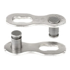 M-Wave Maillon de chaîne Fusion 1/2 x 11/128 acier 9S argent