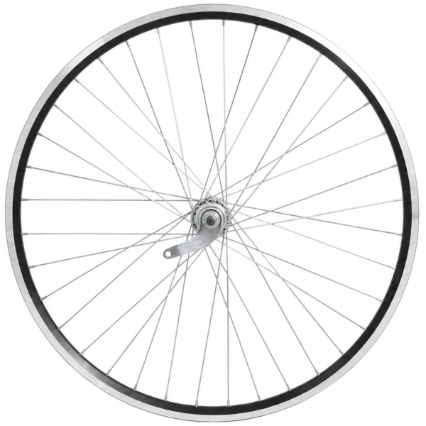 - Achterwiel 28 1/4inch - Favorit remnaaf - ZAC2000 velg (zwart/zilver)