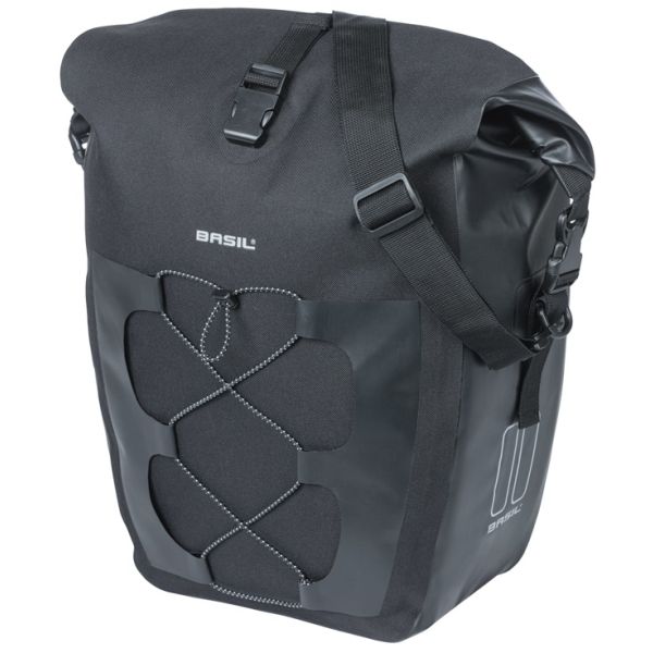 BASIL - BASIL Tas navigator l zwart | mik hooks | 31l