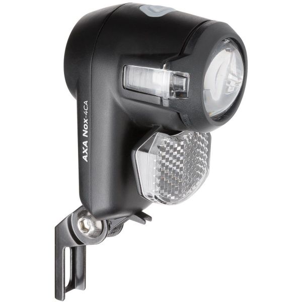 Axa koplamp nox city 4 lux - zwart