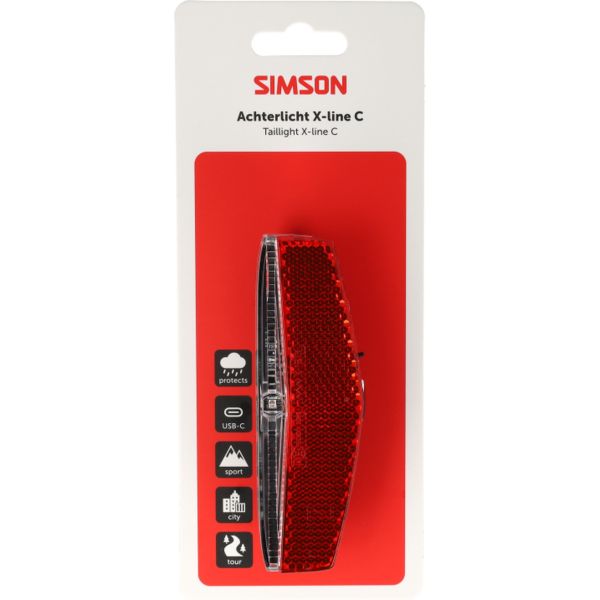 Simson - aurora achterlicht x-line c