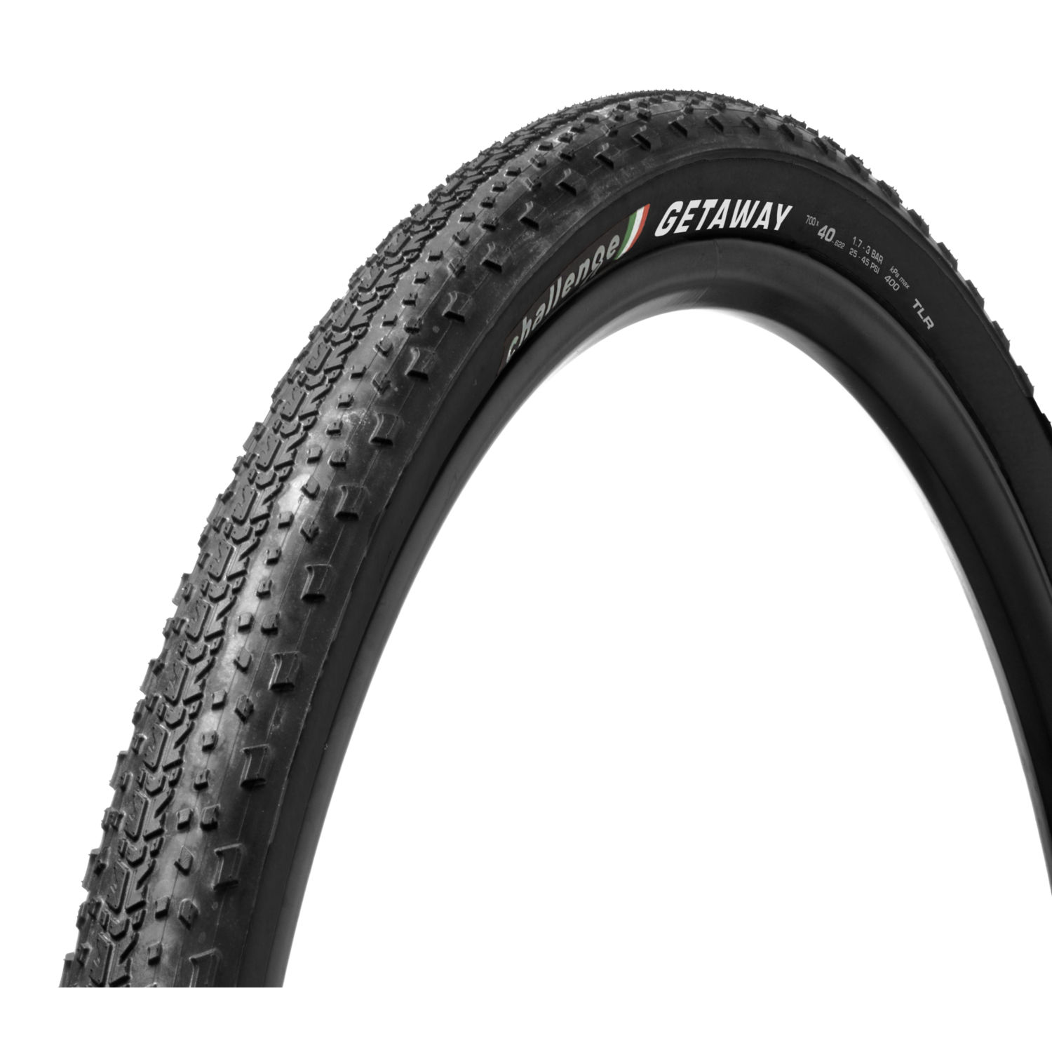 Challenge - getaway race tlr 700x40c zwart