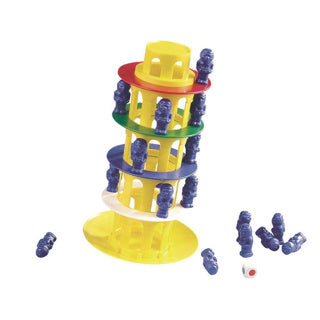 Jumbo - Toren van pisa - actiespel - vanaf 4 jaar - 2 tot 4 spelers - bordspel voor kinderen - familiespel