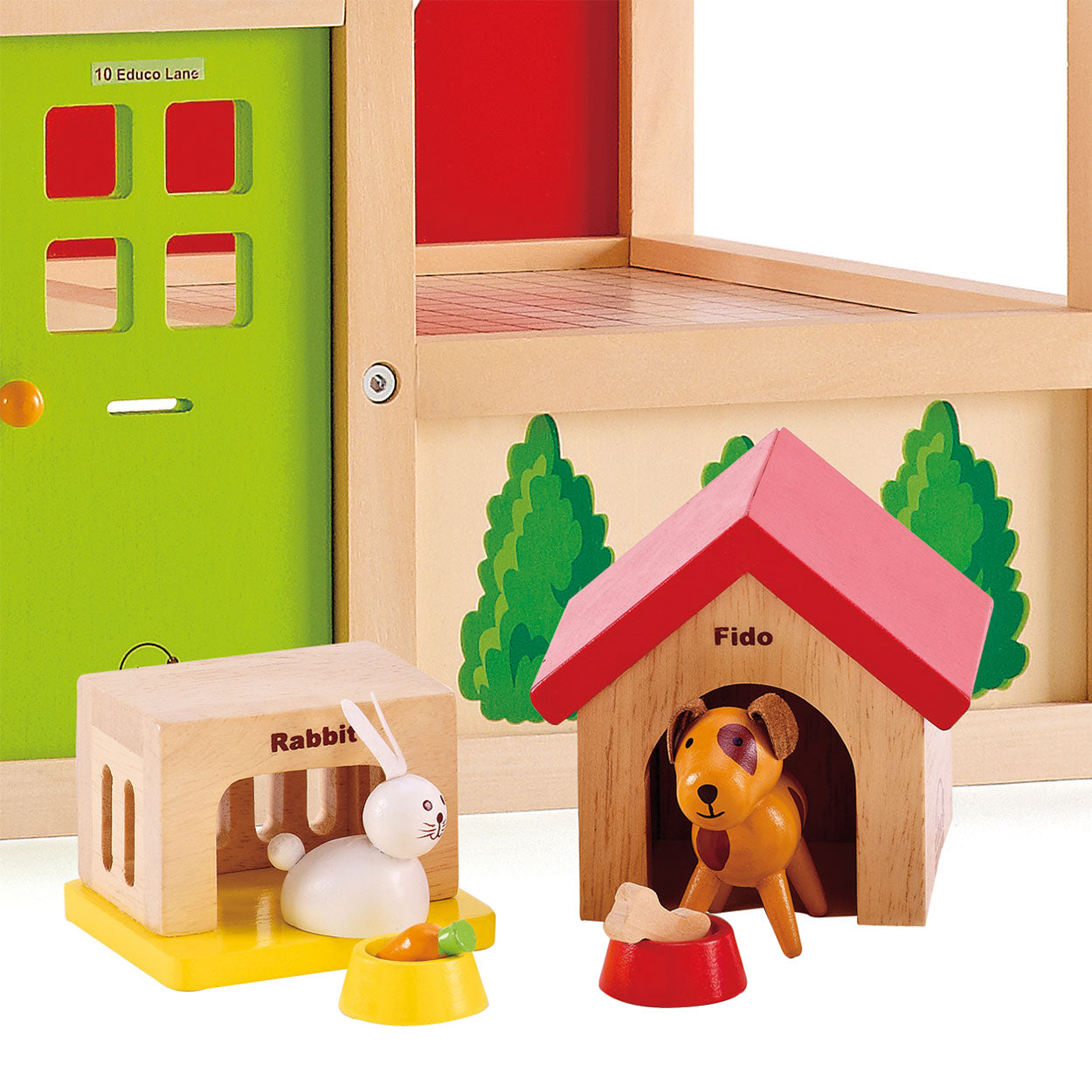 Hape - Hape poppenhuis huisdieren