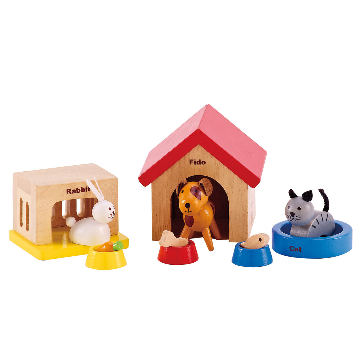 Hape - Hape poppenhuis huisdieren