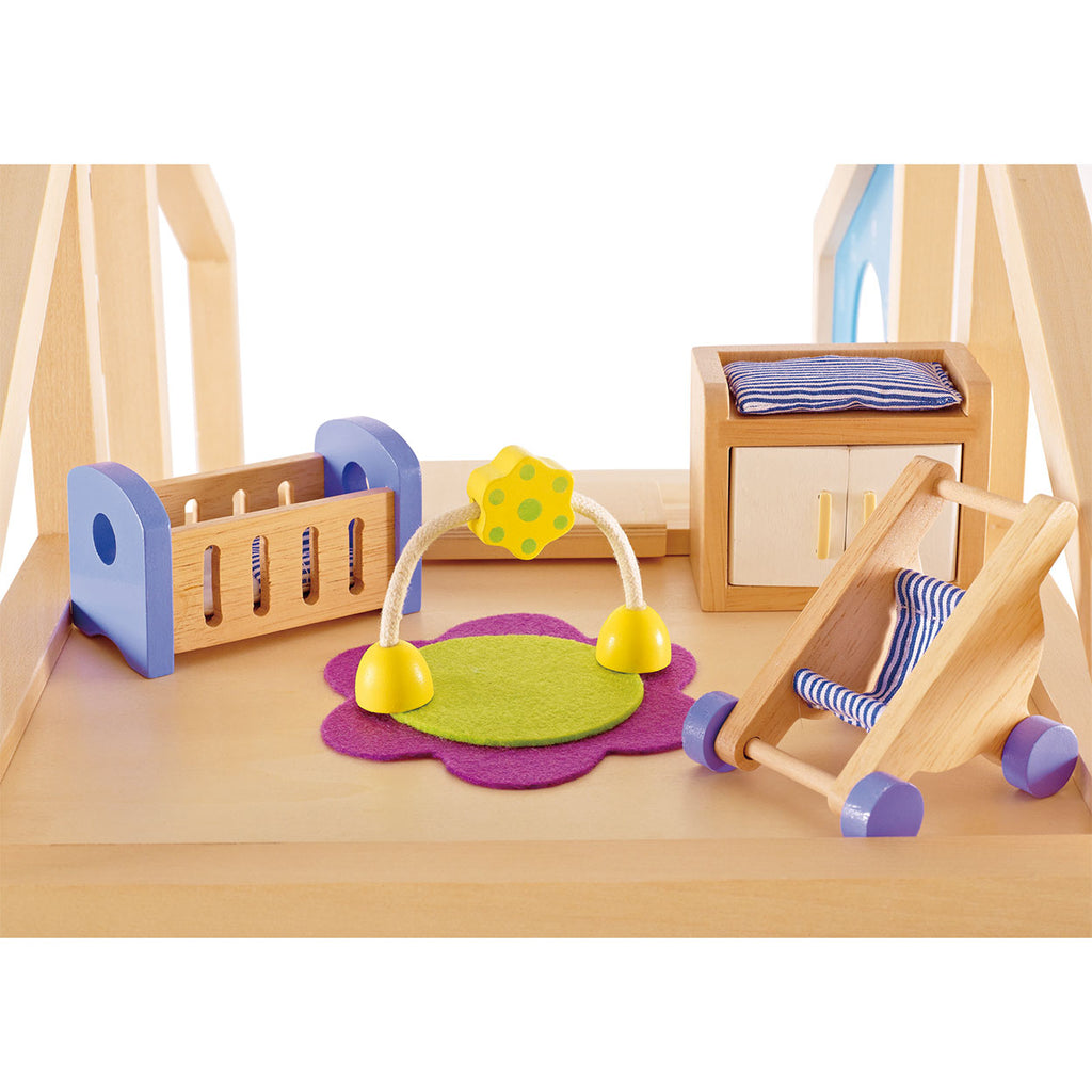 Hape - Hape poppenhuis babykamer