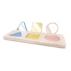 Hape - Hape montessori spiegel vormenpuzzel hout