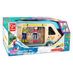 Hape - Hape houten avonturenbus poppenhuis