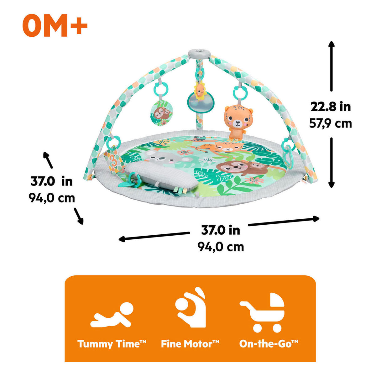 Ty babygym wild tropisch regenwoud