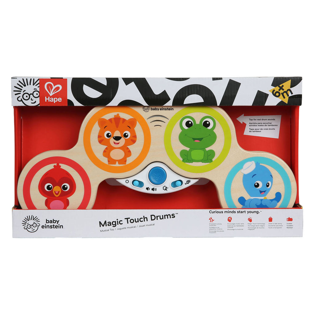 Hape - baby einstein magic touch drums - - vanaf 6 maanden